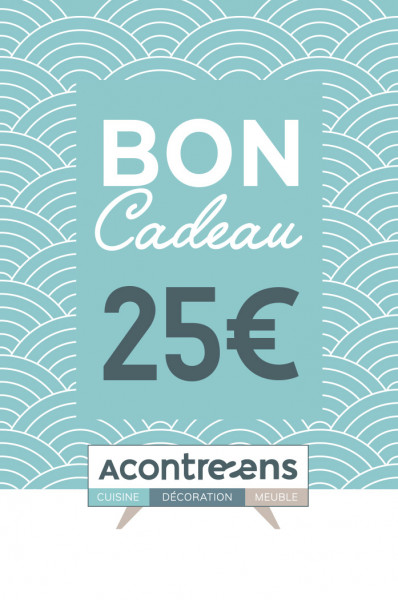 Bon à 25€