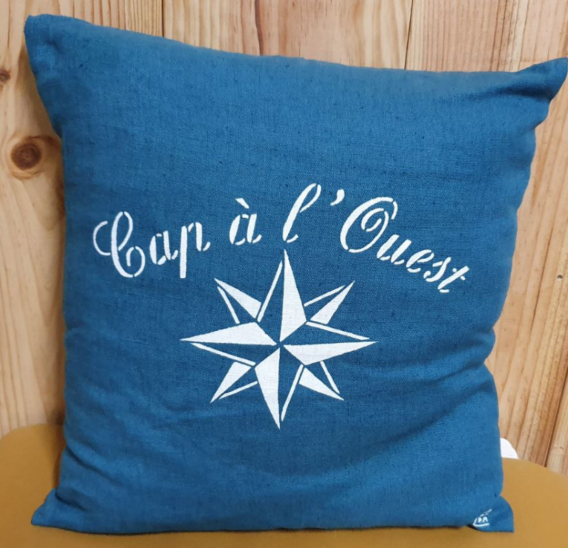 Coussin Cap à L'ouest