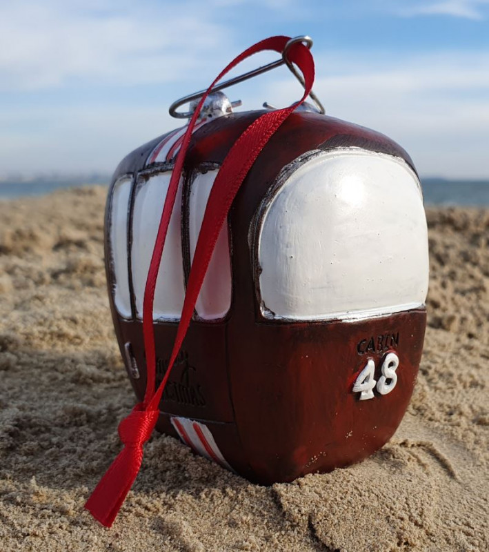 Suspension cabine rouge 