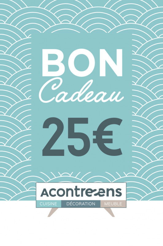 Bon à 25€