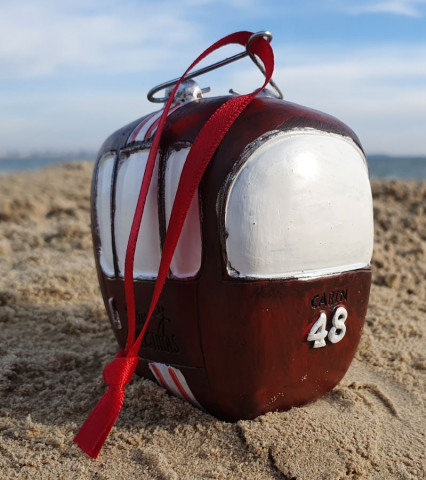 Suspension cabine rouge 