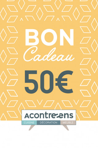 Bon à 50€